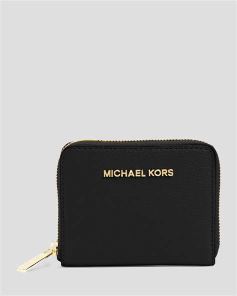 bedford 3 4 zip wallet michael kors|MICHAEL Michael Kors Bedford Leather 3/4.